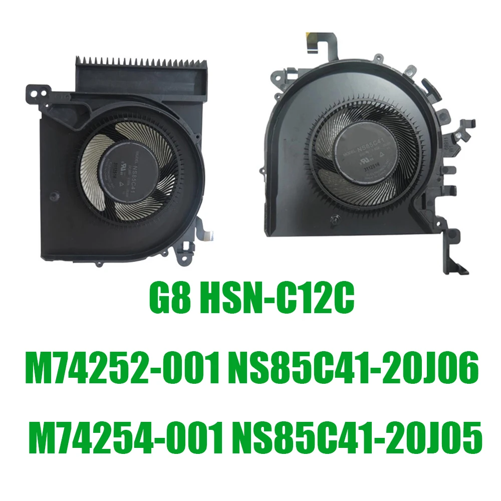 

For HP For ZBook Studio G8 HSN-C12C M74252-001 NS85C41-20J06 M74254‑001 NS85C41-20J05 DC05V 0.50A Replacement Laptop CPU GPU Fa