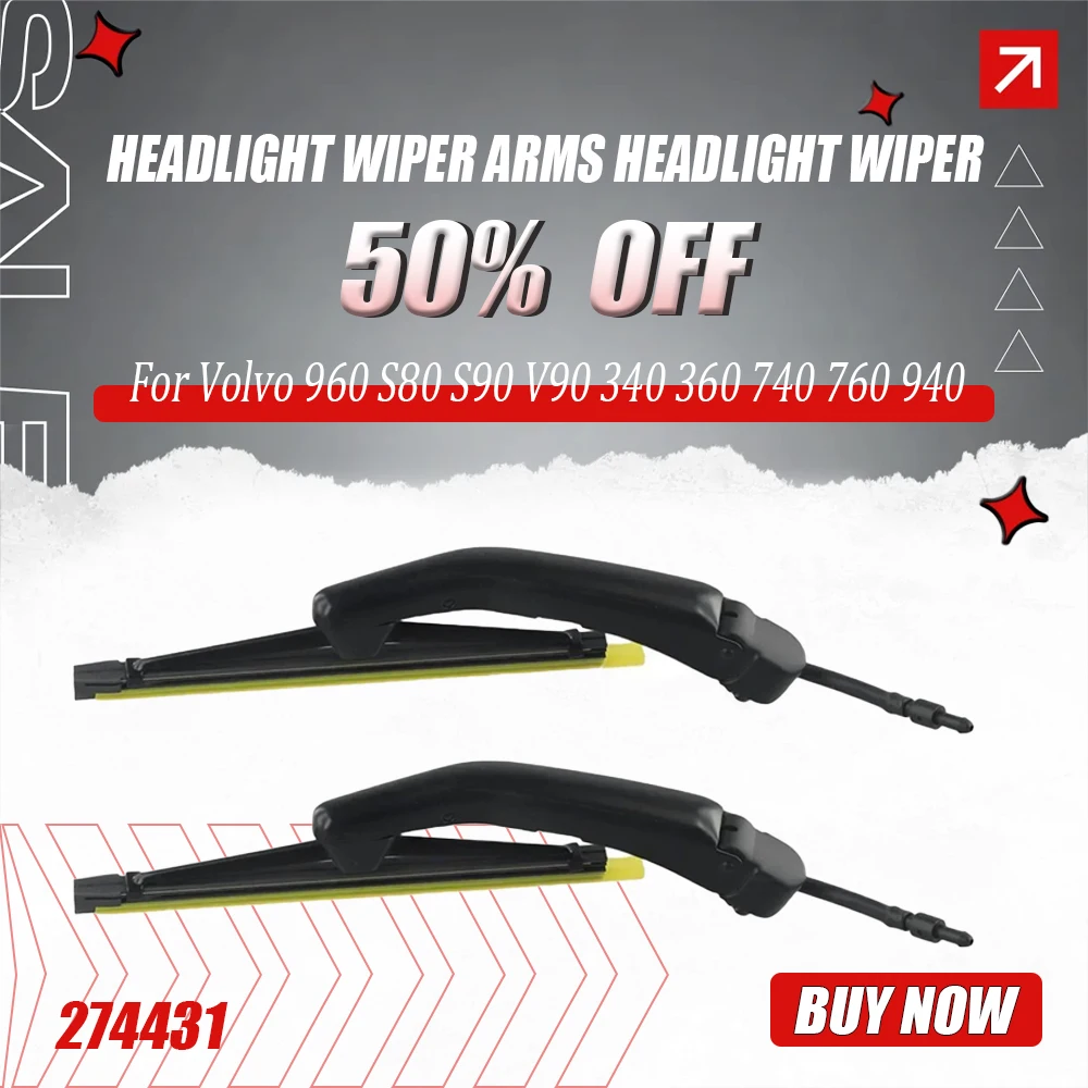 

RH + LH 274431 1 пара рычагов стеклоочистителей фар для Volvo 960 S80 S90 V90 340 360 740 760 940 автомобильные износостойкие детали