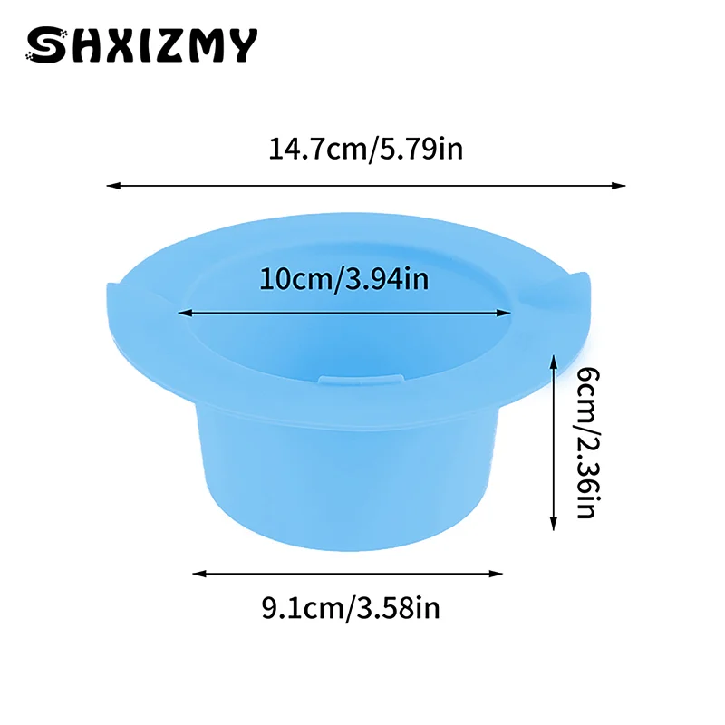 Heat-Resisting Silicone Bowls, Wax Warmer Substituição Pot, Non-Stick Pan Liner, Easy Clean, Depilação, Derretendo, Waxing Bowls