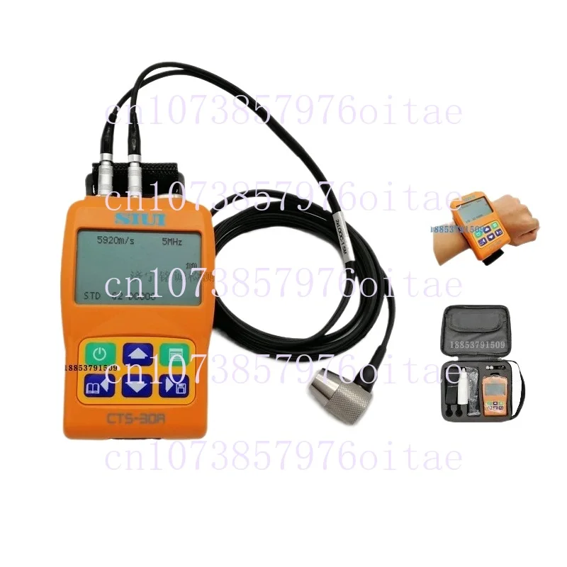 CTS-30A SIUI Shantou Institute of Ultrasound Wrist Type Digital Metal Thickness Gauge with USB Storage