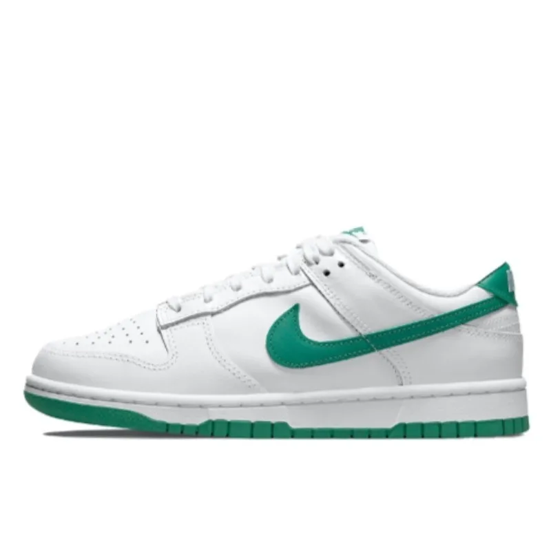 

Nike Dunk Retro Versatile Leather Comfortable Breathable Anti-slip Wear-resistant Low-top Sneakers Men's and Women's Green White