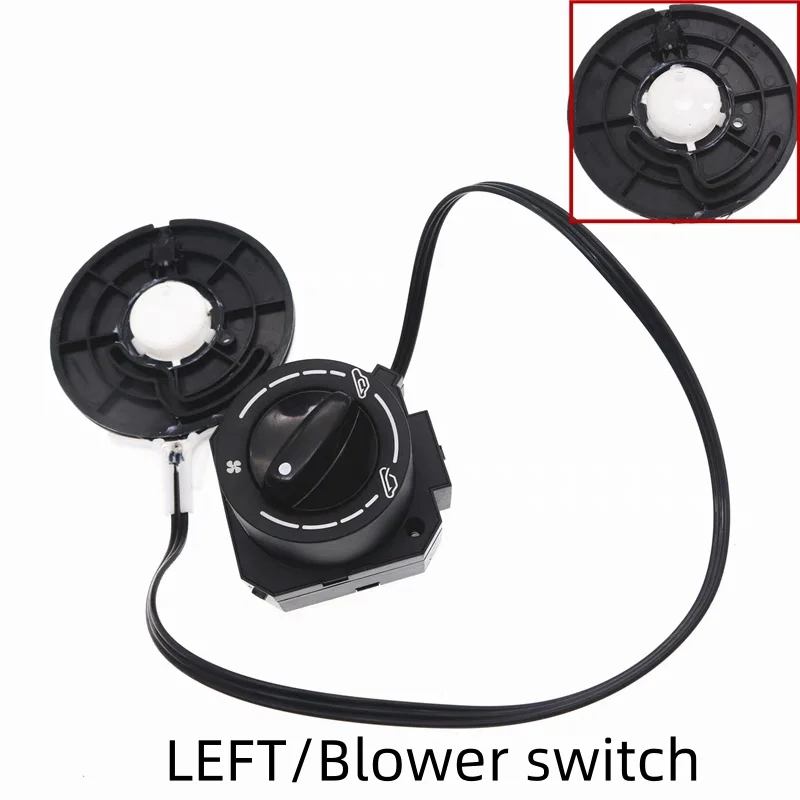 Car Central Air Conditioning Blower Wind Control Switch Knob With Cable For Geely Lc Emgrand Xpandino Panda GX2 2009-2013