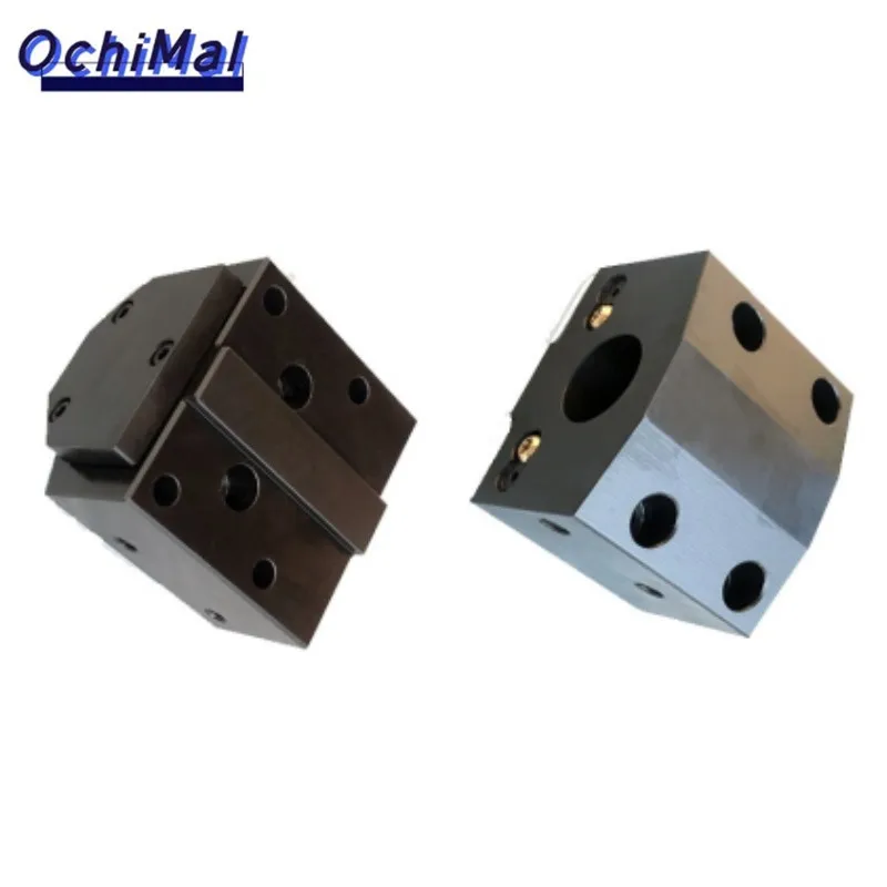 ieepo CNC Lathe Miniature Turret Tool Holder Block Machine Tool Turrets Boring Endface U-Drill Water Spray Slant Rail Lathe