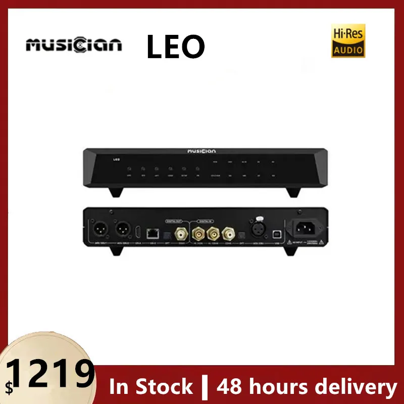 

MUSICIAN LEO High Performance Digital Interface Thesycon USB Audio Interface ARM STM32F446 Multiple Ouput Input FPGA DSP I2S