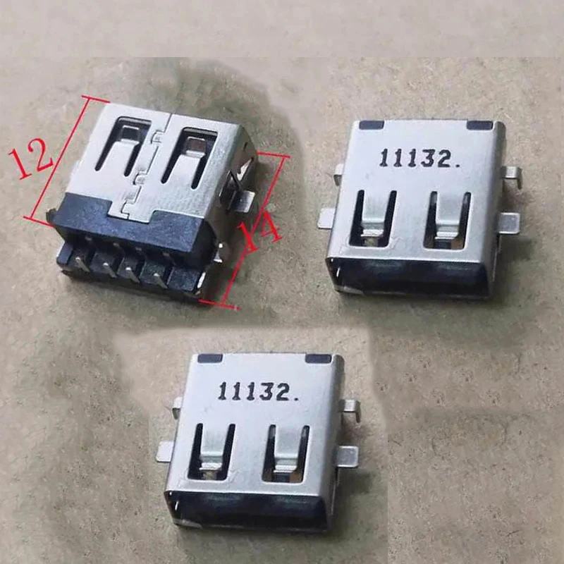 1-5PCS USB 2,0 Typ-A Schnittstelle Weibliche Lade Port Buchse Stecker Für Lenovo ThinkPad HP ASUS Dell und andere Laptops USB 2,0 – Detail 3