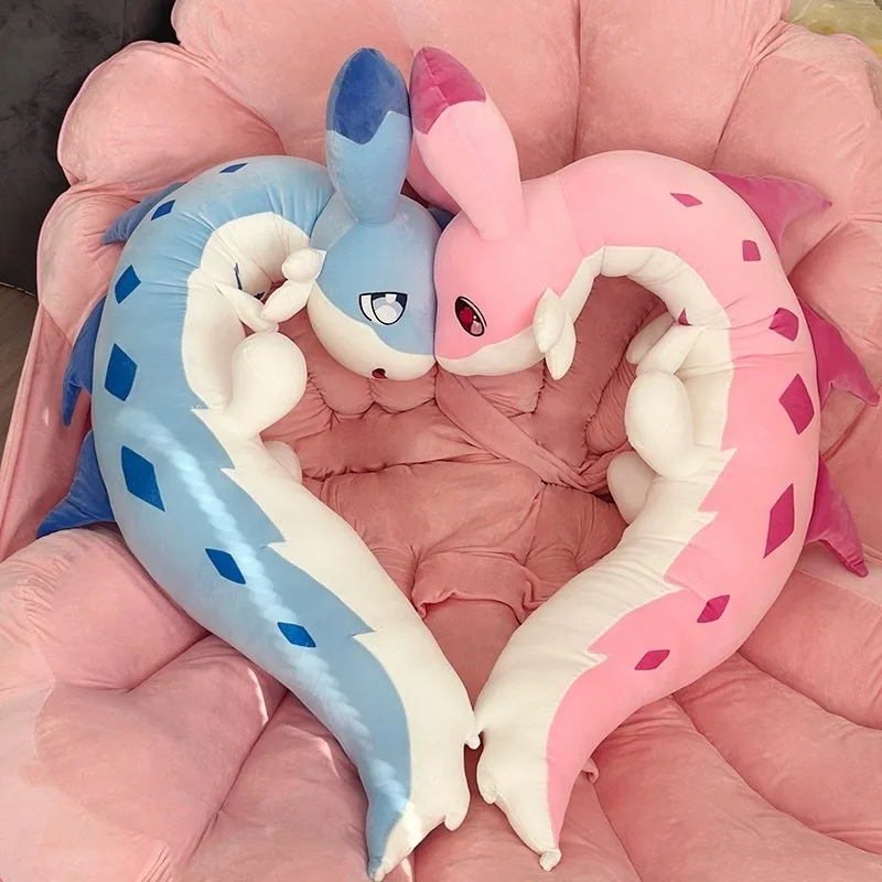 120cm Palworld Game Peripheral Kawaii Chillet Blue and Pink Plush Toy Hug Pillow Room Ornament Christmas Birthday Gift