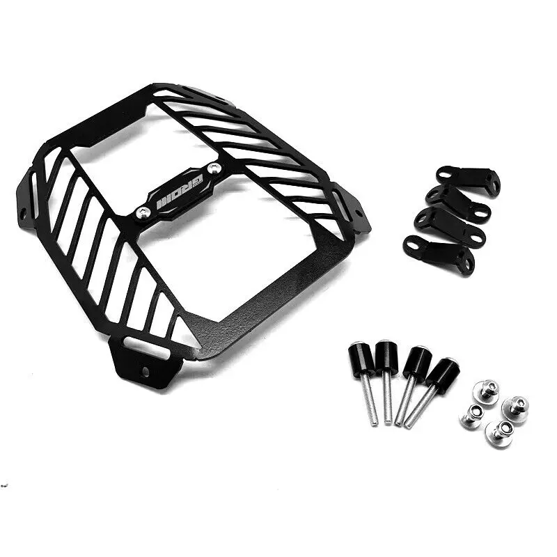 

Защитная крышка для передней фары с логотипом GROM, черная решетка, защитный чехол для HONDA MSX 125 GROM 125 2021-2022