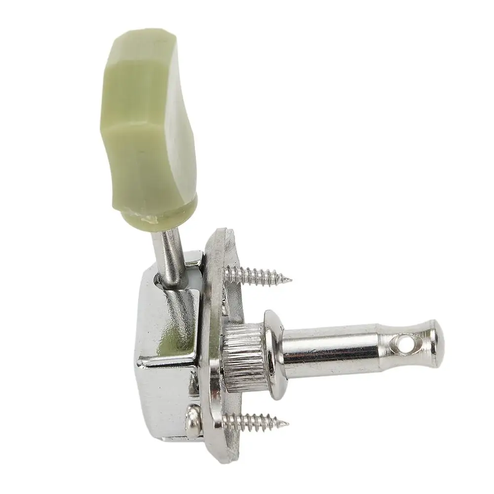 

Горячие новые высококачественные гитарные тюнеры, хромированные роскошные колышки, правые 3R + 3L, 6 шт., аксессуары для левых деталей в стиле Gibson