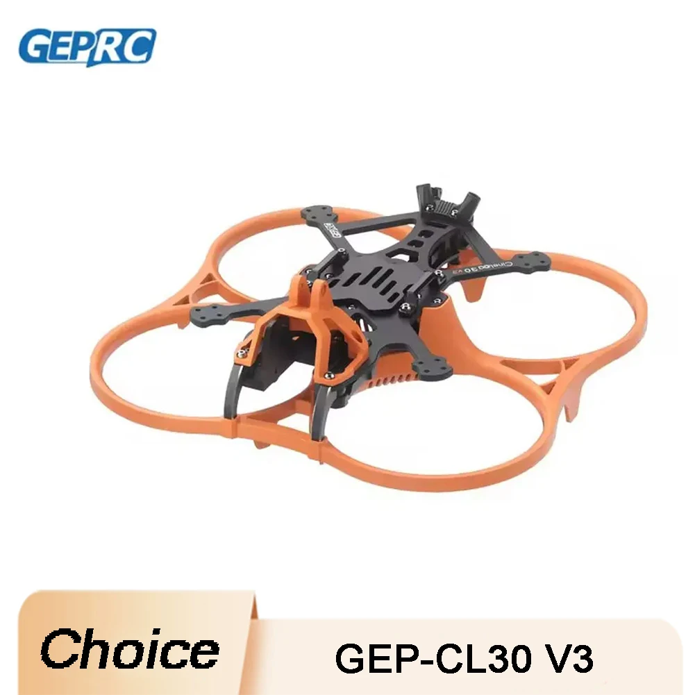 

GEPRC Cinelog30 GEP-CL30 V3 Комплект рамы 3-дюймовый для FPV Racing Drone Детали Совместимость Установка O4 Air Unit PRO