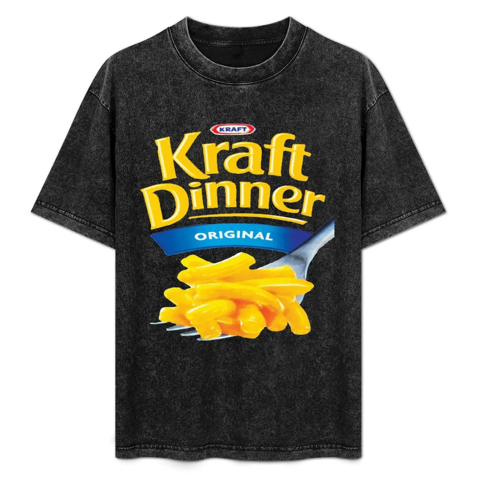 

Kraft Dinner T-Shirt Casual Loose Short Sleeve Tee for Men