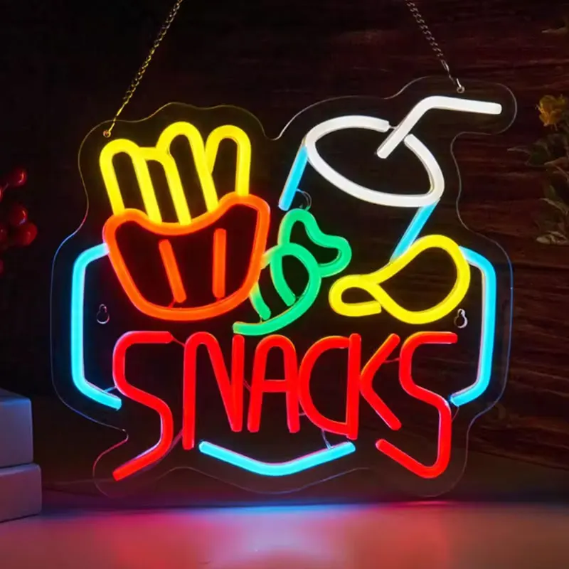 

Напитки и закуски Кофе Неоновая вывеска с питанием от USB Кофейная вывеска Светодиодный светильник для кемпинга для декора стен Ресторан Отель Бар Свадебная вечеринка