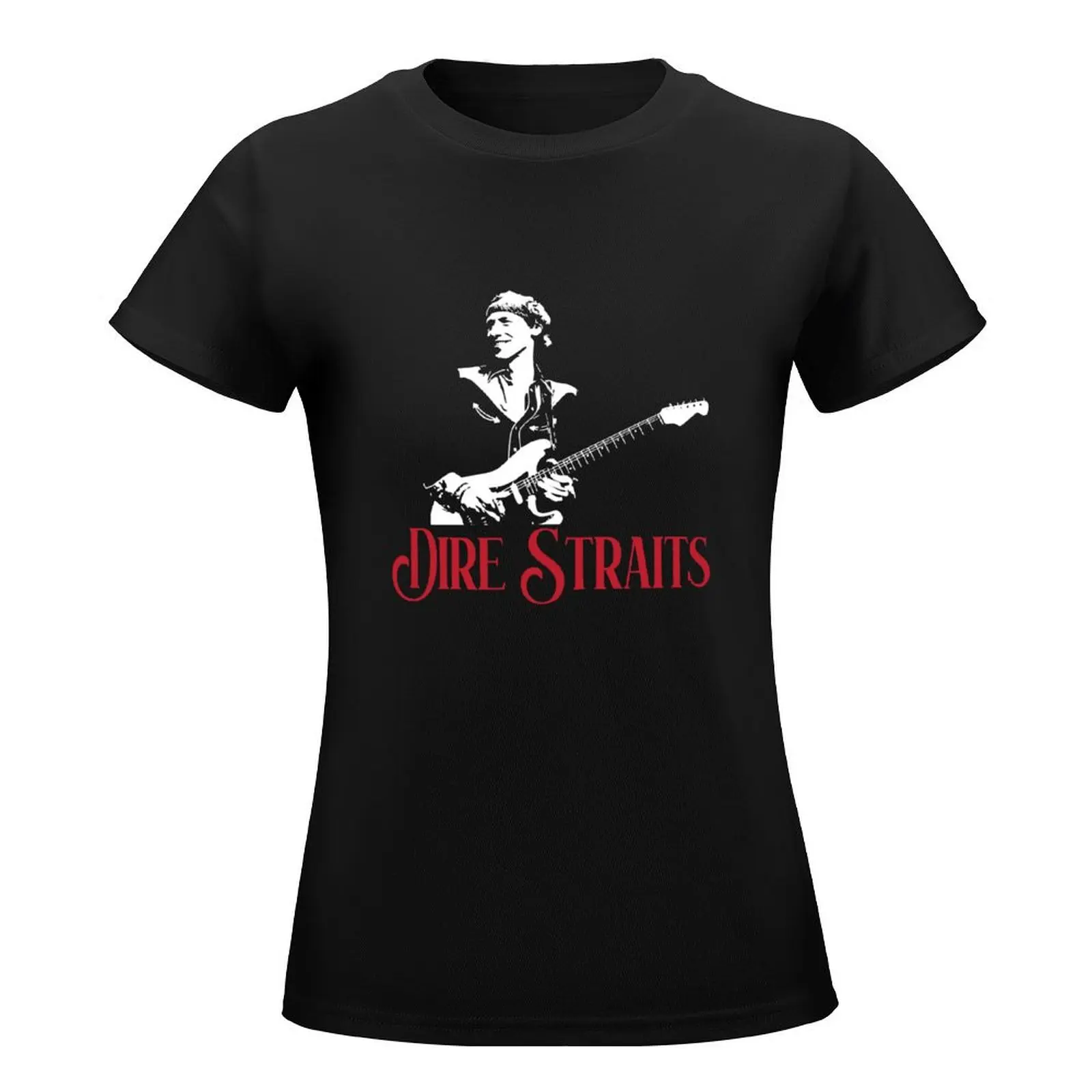 Rock band Dire Straits T-Shirt hippie clothes summer top t-shirt dress for Women plus size