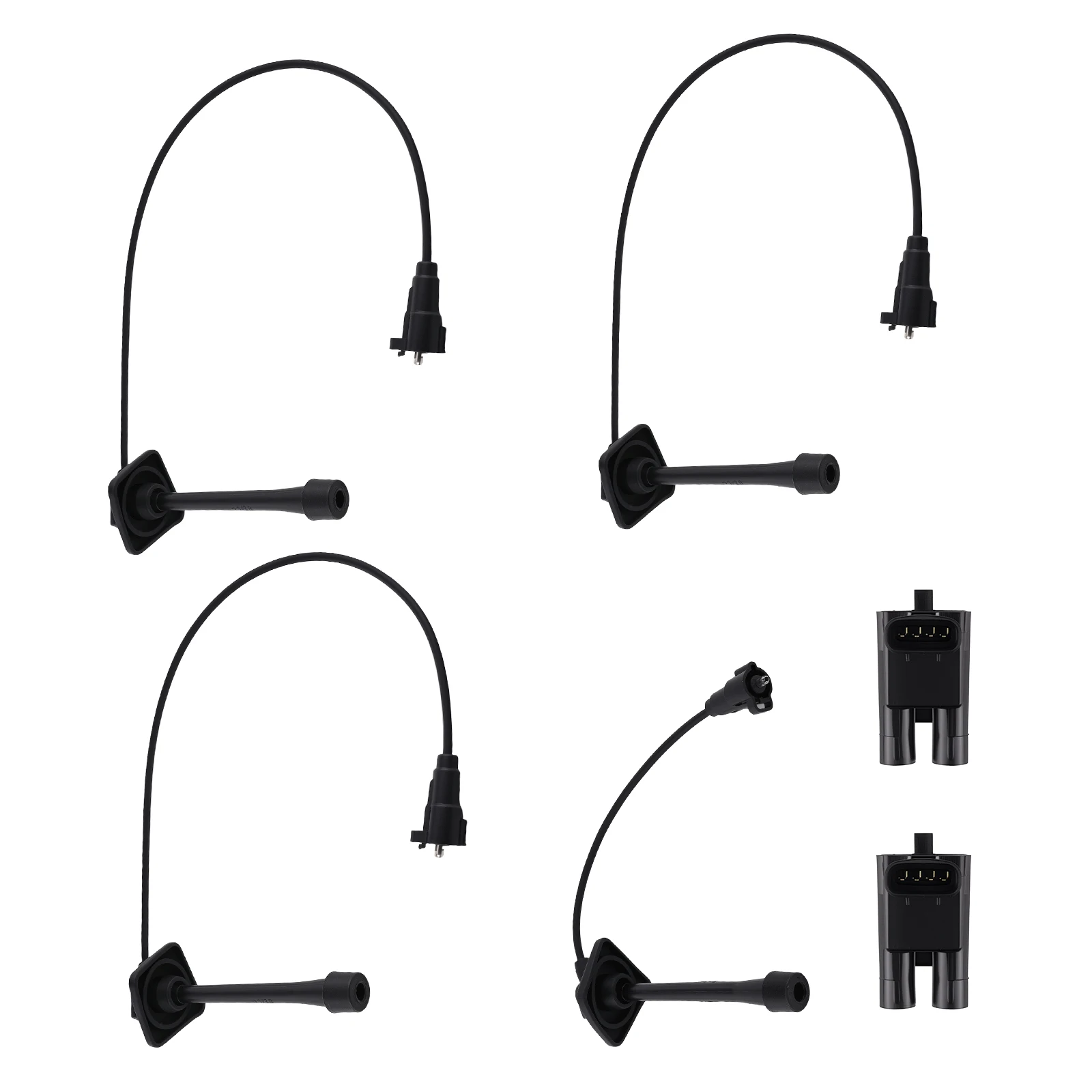 

2x Ignition Coil & Wire Set for Toyota Camry 2.2L 1997-2001 UF180 90919-02218