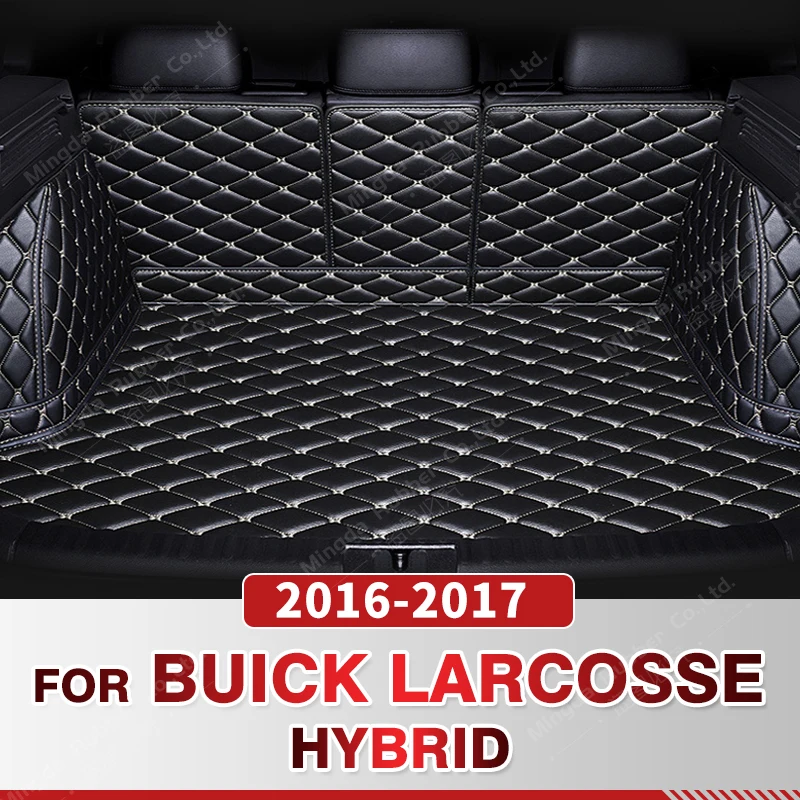 

Auto Full Coverage Trunk Mat For Buick Larcosse Hybrid 2016 2017 Car Boot Cover Pad Cargo Liner Interior Protector Accessories