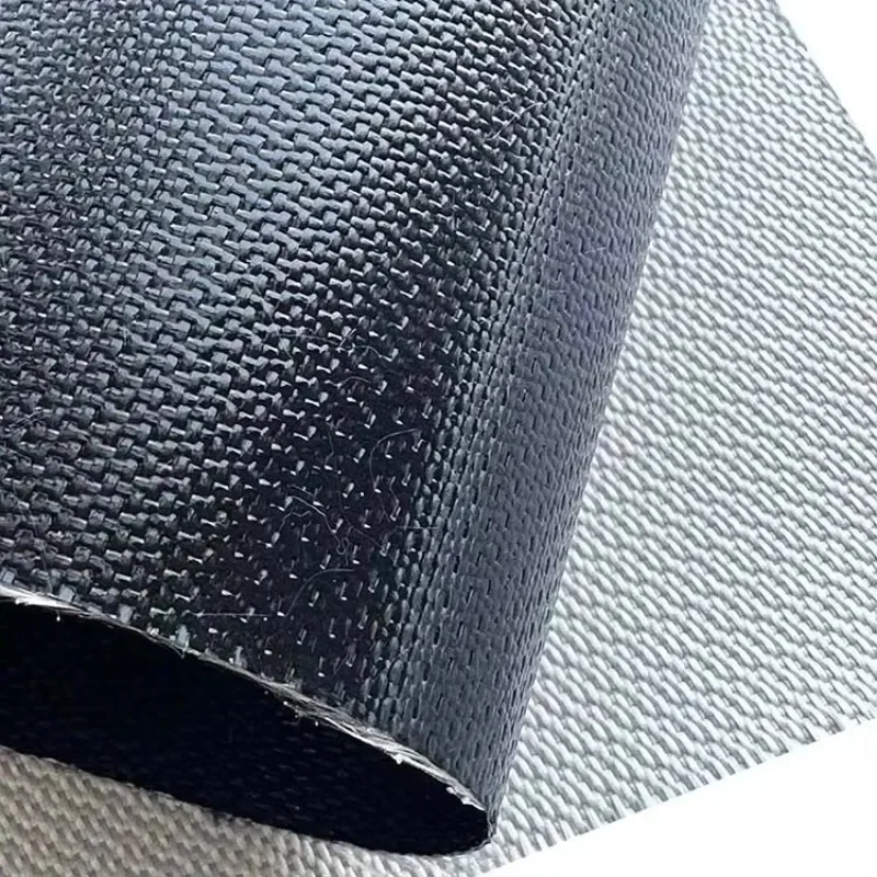 

【From China】Fireproof Black Plain Weave Thermal Insulation Silicone Coated Fiberglass Fabric Cloth