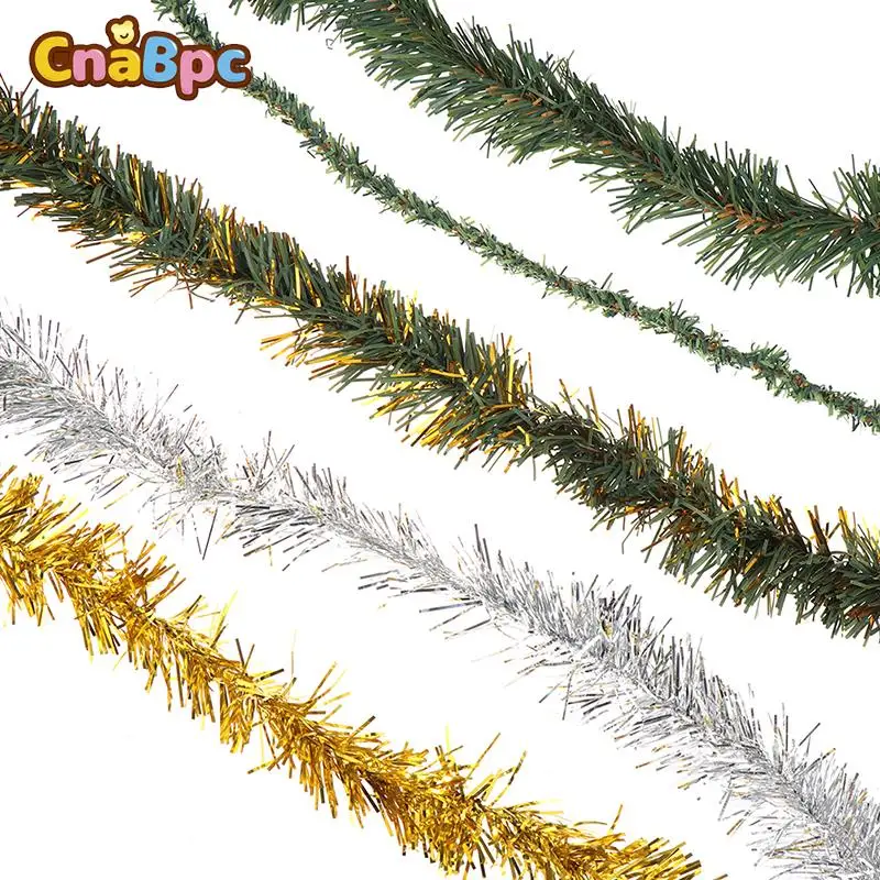 7.3M Multicolor Dollhouse Miniature Emulation Pine Leaf Rattan Strip Christmas Decor Strip Dolls Home Living Scene Accessories