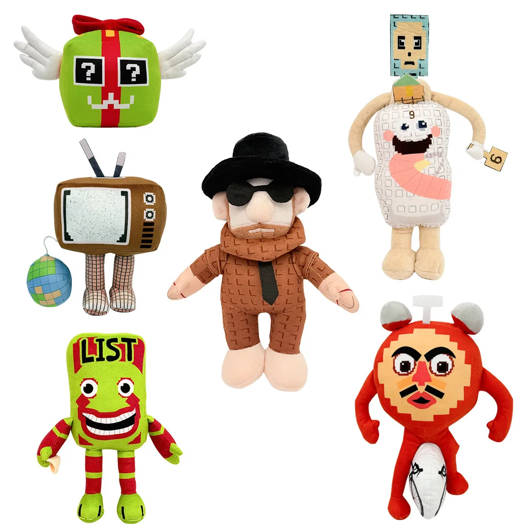 

New 25cm Steal a Brainrot Game Plush Toy Cartoon Cute House Soft Cotton Doll Room Decoration Pillows Toy For Kids Xmas Gifts