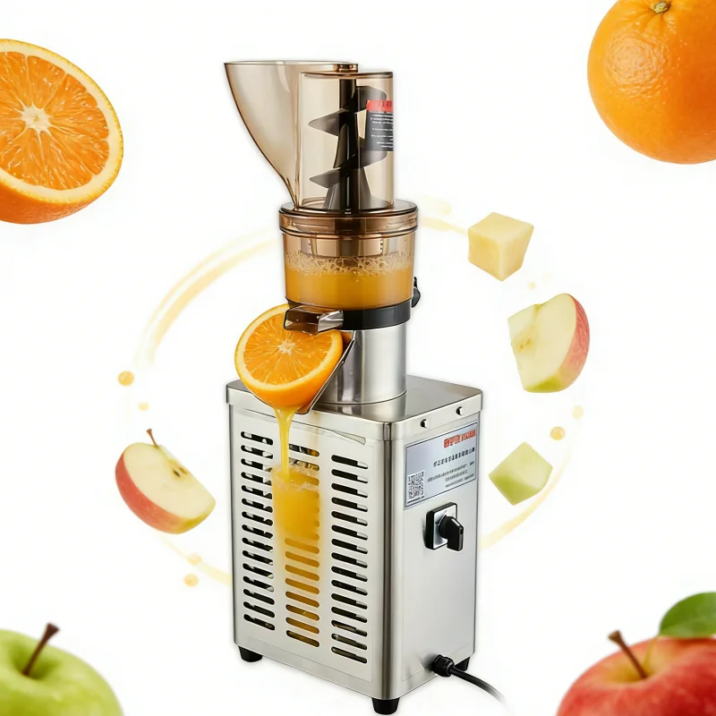 

Electric Orange apple Fruit Vegetable Juicer Screw Extractor Fruit Juicer Machine for Catering