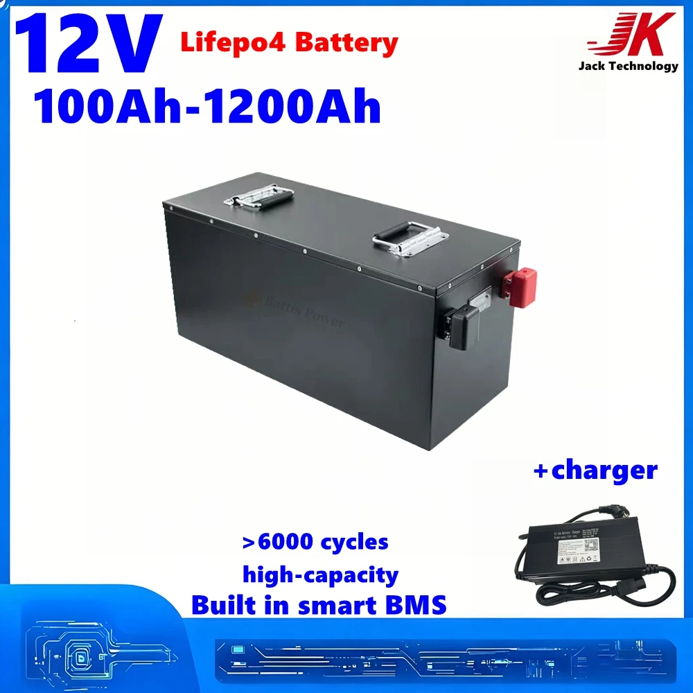 Jk Lifepo4 12V 200A… - image