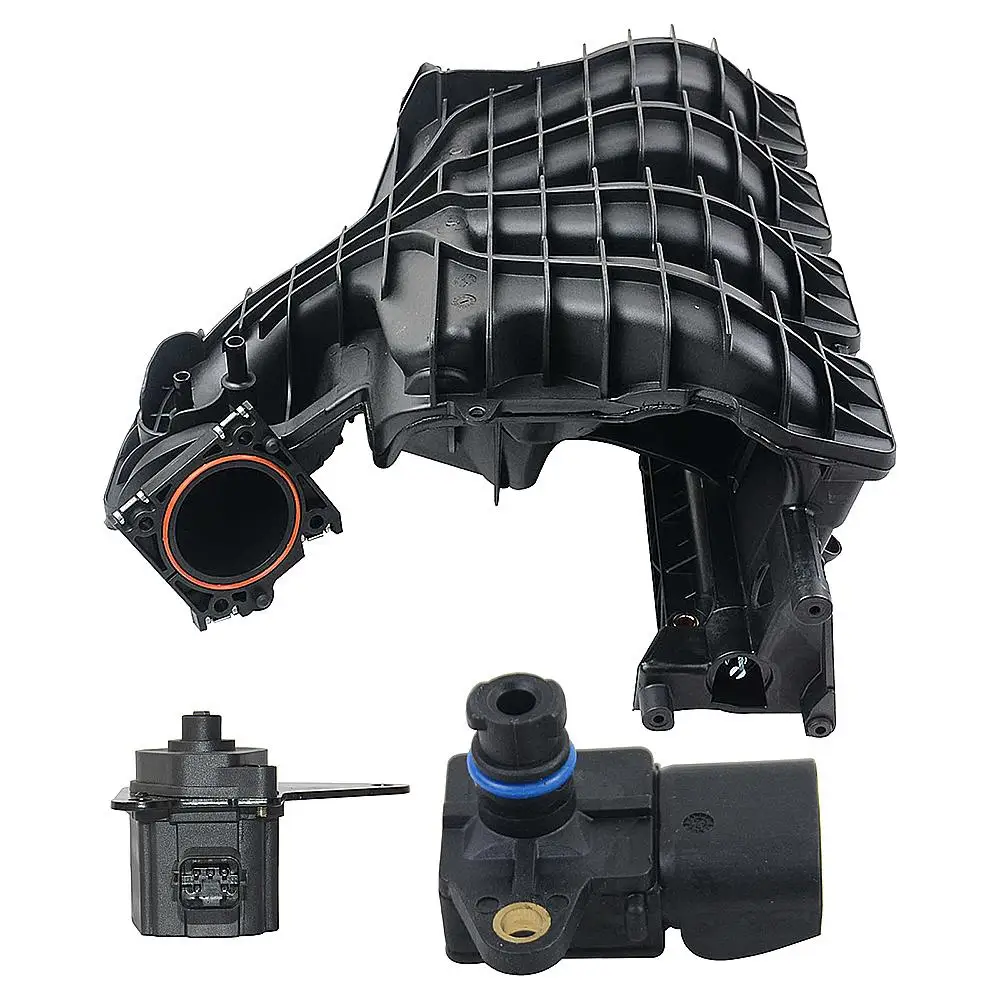 AP01 Intake Manifold w/ Gasket Flow Control Valve Sensor For Jeep Compass Dodge Chrysler L4 2.4L 4884495AK 4884549AD