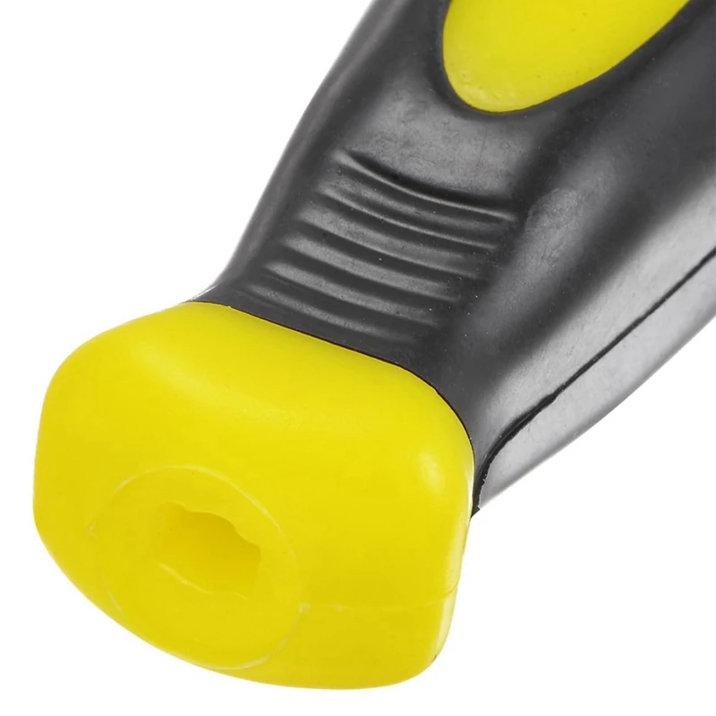 A14F-5Pcs File Handle 4.25 Inch Round And Rectangular Hole Ergonomic Handles For Metal Files