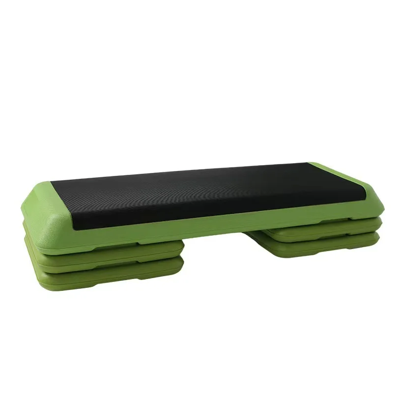 Green and Black Aerobic Step Platform Adjustable Height Non-Slip for Gym & Home Strength Workouts Fitness Users New Arrival