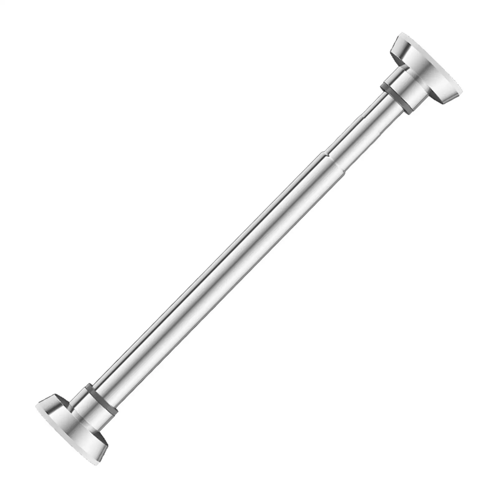 Telescopic Clothing Rod Clothes Hanging Rod Support Rod Clothes Hanger for Bedroom Laundry Room Wardrobe Cabinets Home