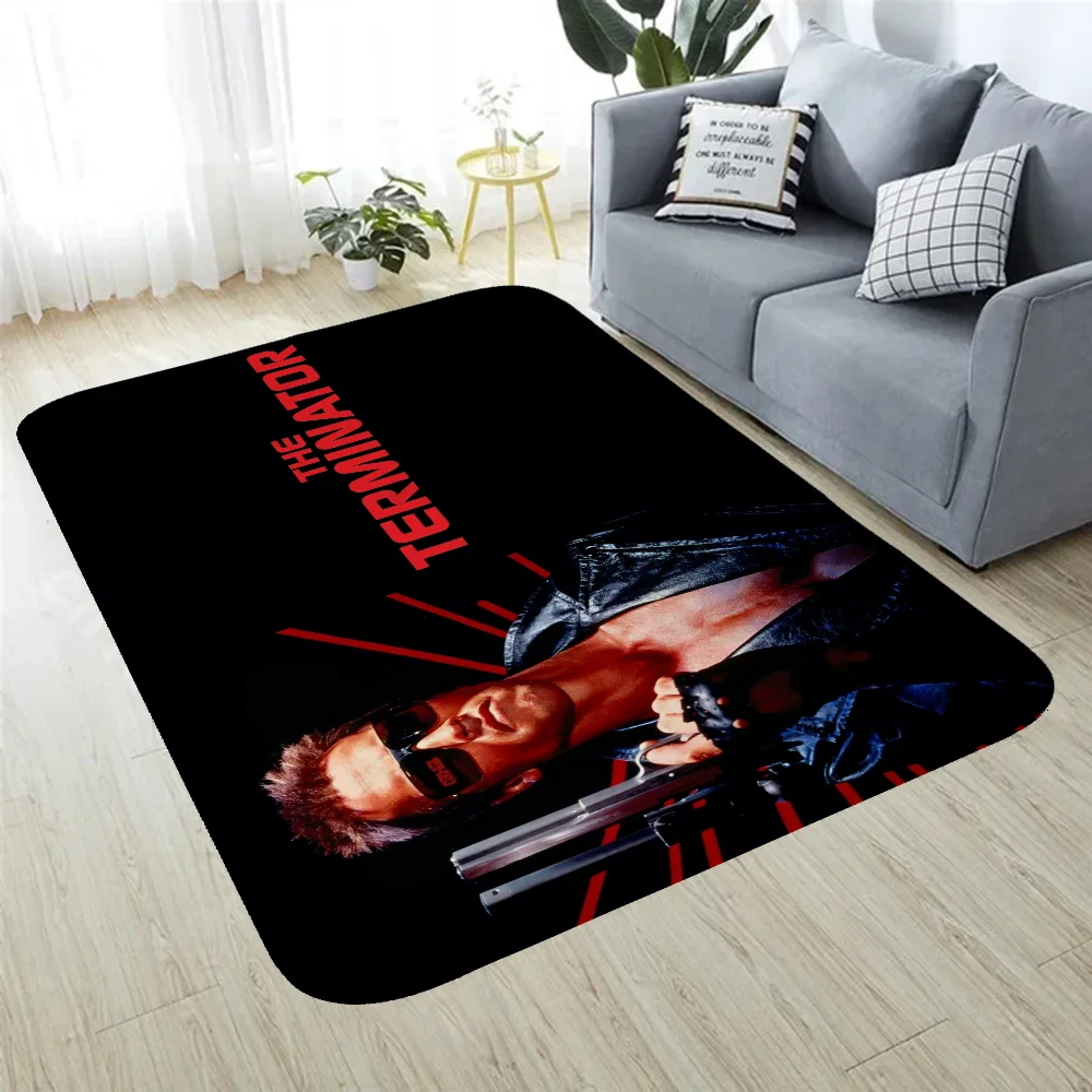 Floor Mats Doormat Room Mats The Terminator Prayer Rug Bathroom Foot Mat Carpet for Kitchen Carpets Rugs Door Bath Non-slip Home