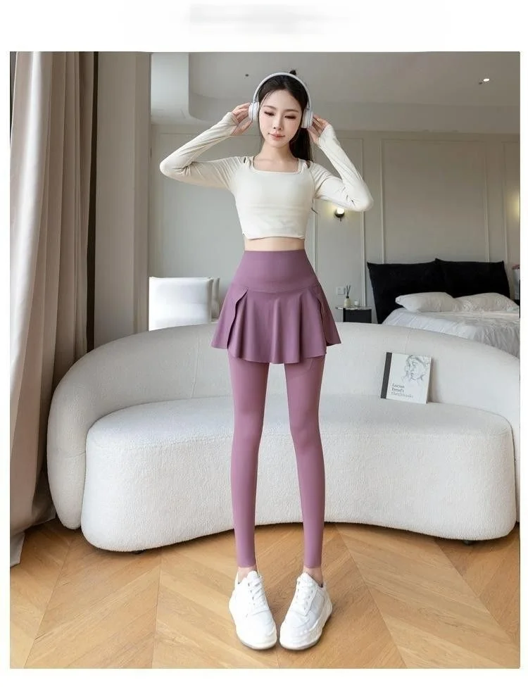 

Yoga Pants Christmas Women Jeggings Curvy Graffiti Patterned Design Vintage Fluorescent Retro Females Lady Cotton Knee Length GF