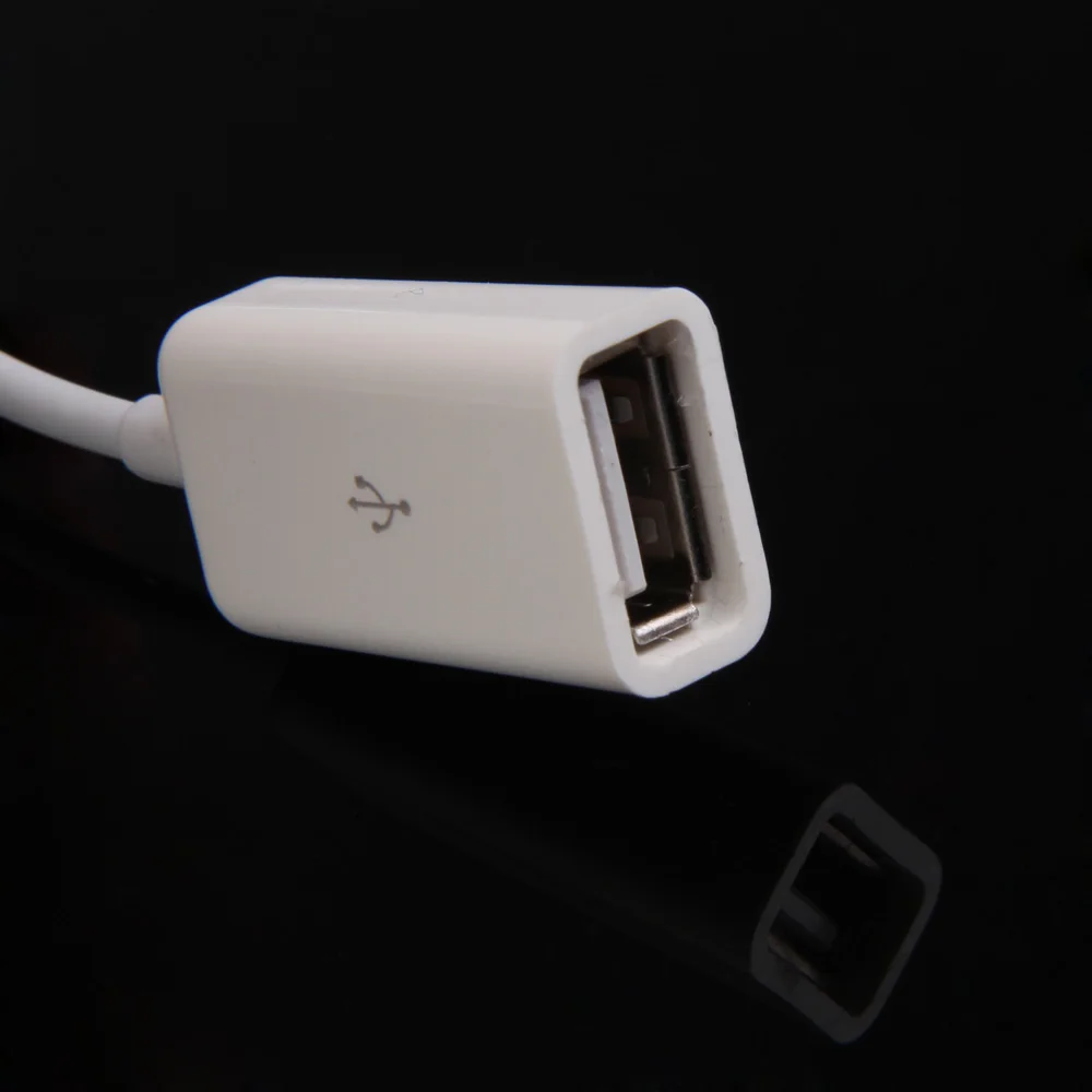 3.5mm Male Car AUX to USB Female Adapter