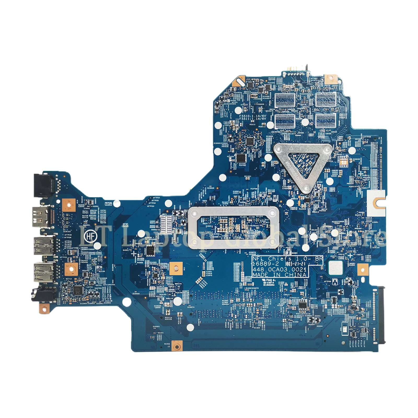 Imagem -05 - Placa-mãe de Laptop com A12-9720p A10-9620p Cpu para hp para H168892 Mainboard 17-ak 17z-ak