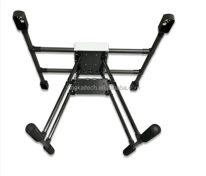 Kit UAV Quadrotor portátil, fibra de carbono de 4 rotores, elevación estable pesada, 1,5 kg para entrega de 4 ejes, pieza de marco de Equipo de Vigilancia de Dron