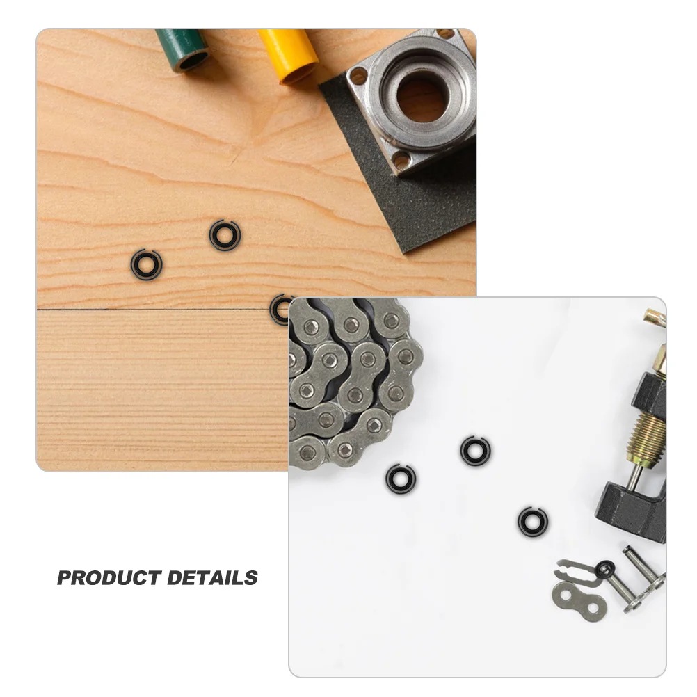 9 ชุดคลิปยึดประแจกระแทก วงแหวนยางและเหล็กที่มั่นคง ใช้งานได้หลากหลายสำหรับประแจลมไฟฟ้าส่วนใหญ่