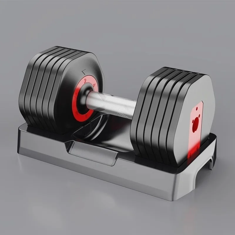 Dumbbells men and women home fitness equipment Dumbbells with rubber coating and adjustable weight Body Building Large Fitness