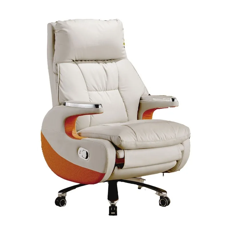 Simple and modern boss chair Comfortable reclining computer chair Home study office desk chair