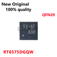 2-10/PCS New Original RT6575DGQW 5X=1J 5X=1E 5X=2K 5X=  QFN20 Switching regulator chip In Stock