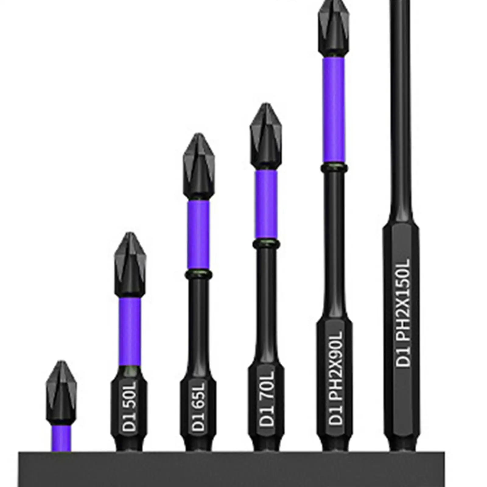 Screwdriver Bit Set Anti Slip Hardness Cross Head Cross Screwdriver Head for Repair Easy to Use Easy to Install Durable