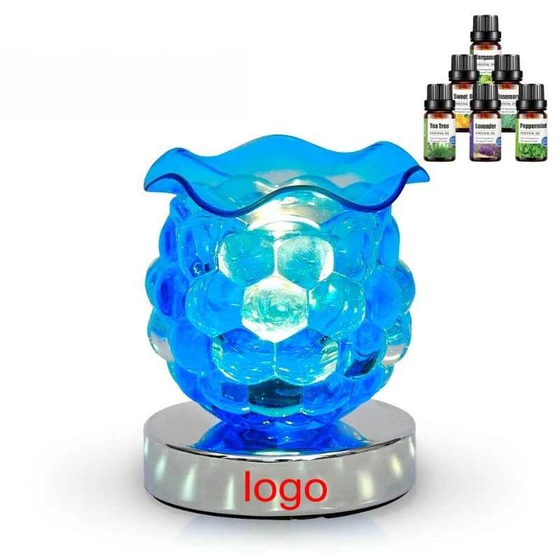 

Creative Crafts Crystal Aroma Glass Oil Burner Light Electric Essential Oil Burner