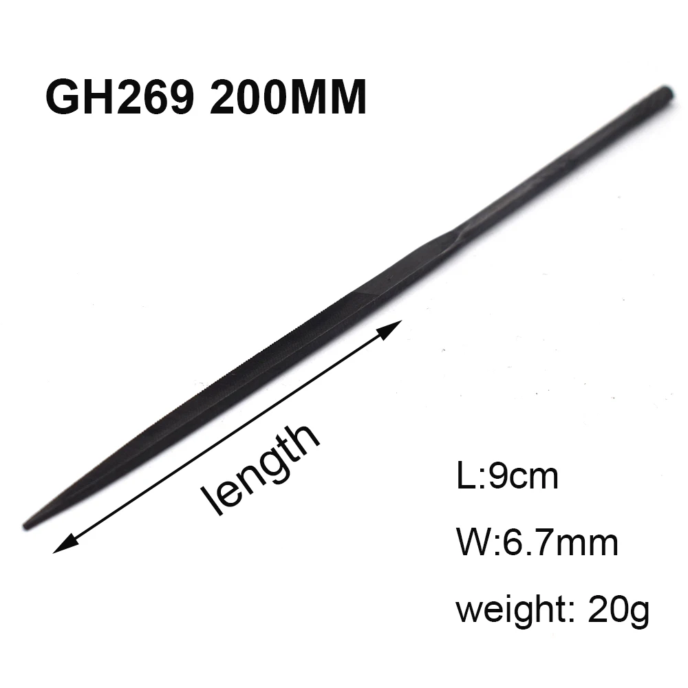 7PCS Jewelry Needle File Set For Metal Glass Stone Wood Carving Craft Jewelry DIY Tool 140mm/200mm