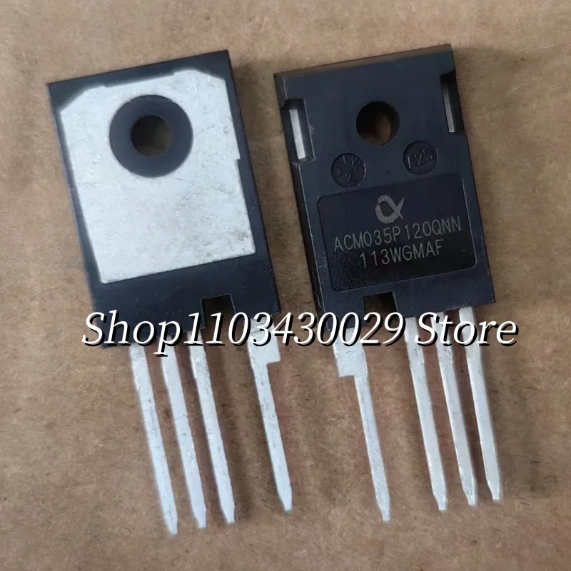 10Pcs New and Original ACM035P120QNN TO-247-4 69A 1200V Silicon Carbide MOSFET Power Tube