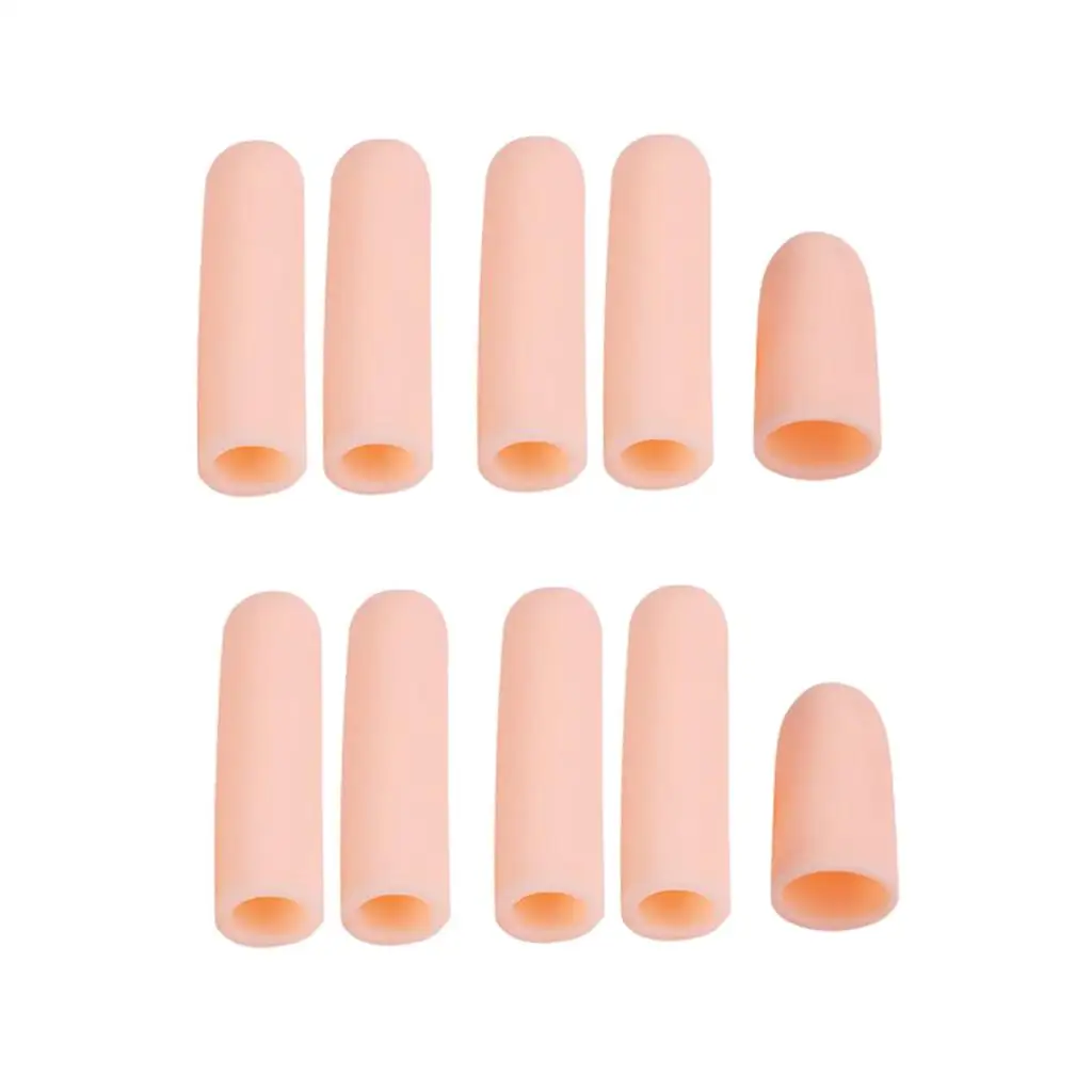 Finger Support Gel Tube Thumb Protector Moisturizing Splint for Unisex Physical Activity Craft and Office