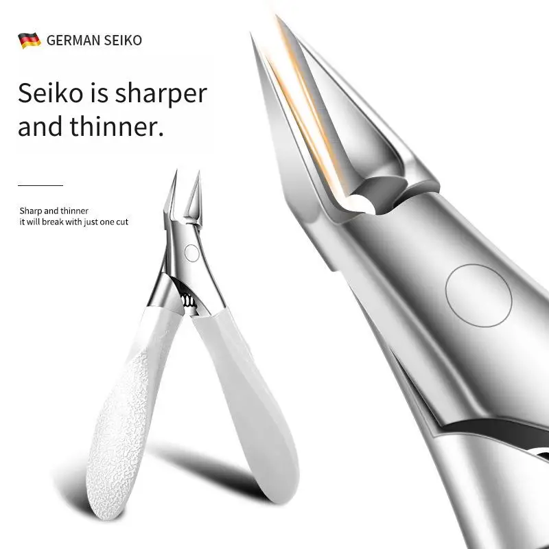 

Long-Nose Ingrown Toenail Pliers Specialized Slant-Tip Nail Cutters Cuticle Hangnail Trimmer Eagle-Beak Pliers Toenail Grooming