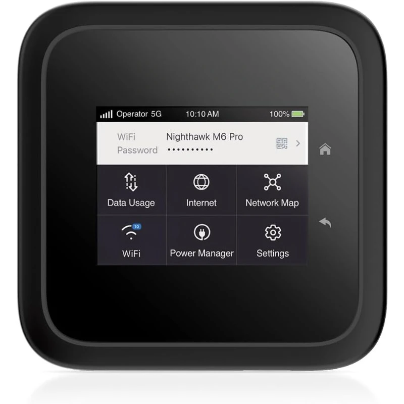 

Nighthawk M6 Pro Mobile Hotspot 5G mmWave, 8Gbps, Unlocked,AT&T, T-Mobile,Verizon International Roaming 125 Countries,Wi