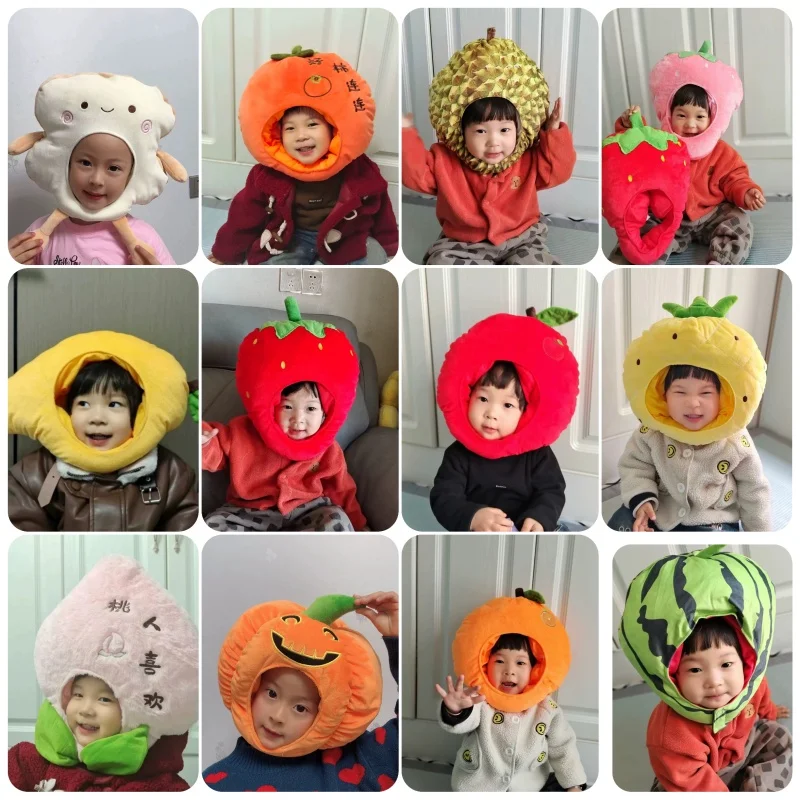 chapeu-de-animal-de-desenho-animado-adoravel-para-criancas-acorios-para-fotoia-de-performance-estilo-doce-e-fofo-un