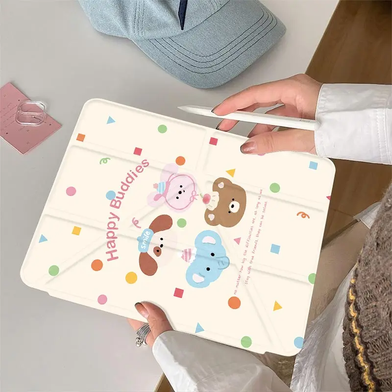 Multi View Angles 3+Y Fold Case For OPPO PAD 2/3 11.6 PAD5/6 12.1 OnePlus PAD2 12.1 OPPO PAD Air 5 12.1 OPPO PAD Air2 11.4