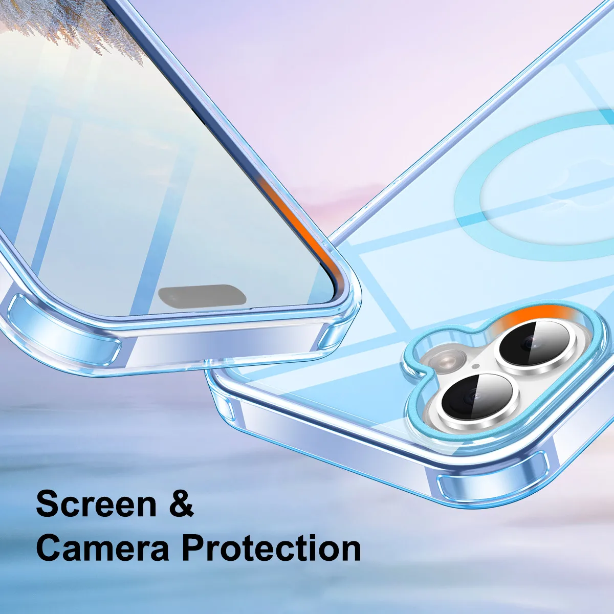 Für iPhone 17 Handyhülle, kompatibel mit MagSafe, integrierter berührungsempfindlicher, kratzfester Displayschutz für iPhone 17 2025 – Detail 11