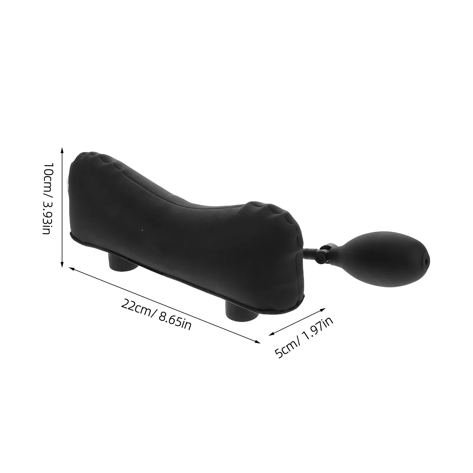 Inflatable Crutch Pads Adjustable Underarm Crutches Cushion Support Air Pressure Cushion Non Slip Crutch Pads for Elderly