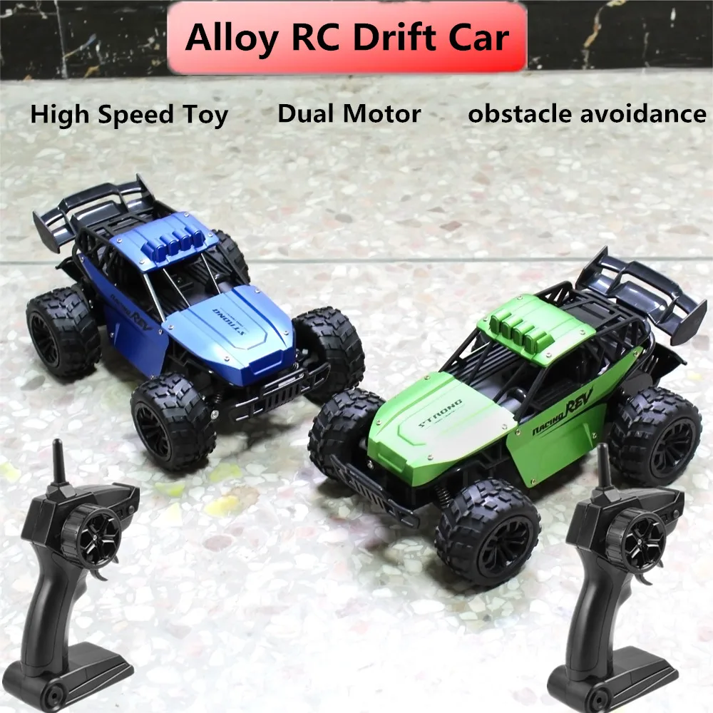 

2.4G 1:16 Alloy High Speed Remote Control Racing Drift Car Spring Off-Load Climbing Crawel Car Vehical Dual Motor RC Toy Kid Gif