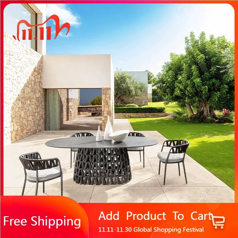 

Balcony Restaurant Table Coffee Outdoor Study Luxury Gaming Garden Furniture Sets Lounge Poker Designer Mesa Home Furniture