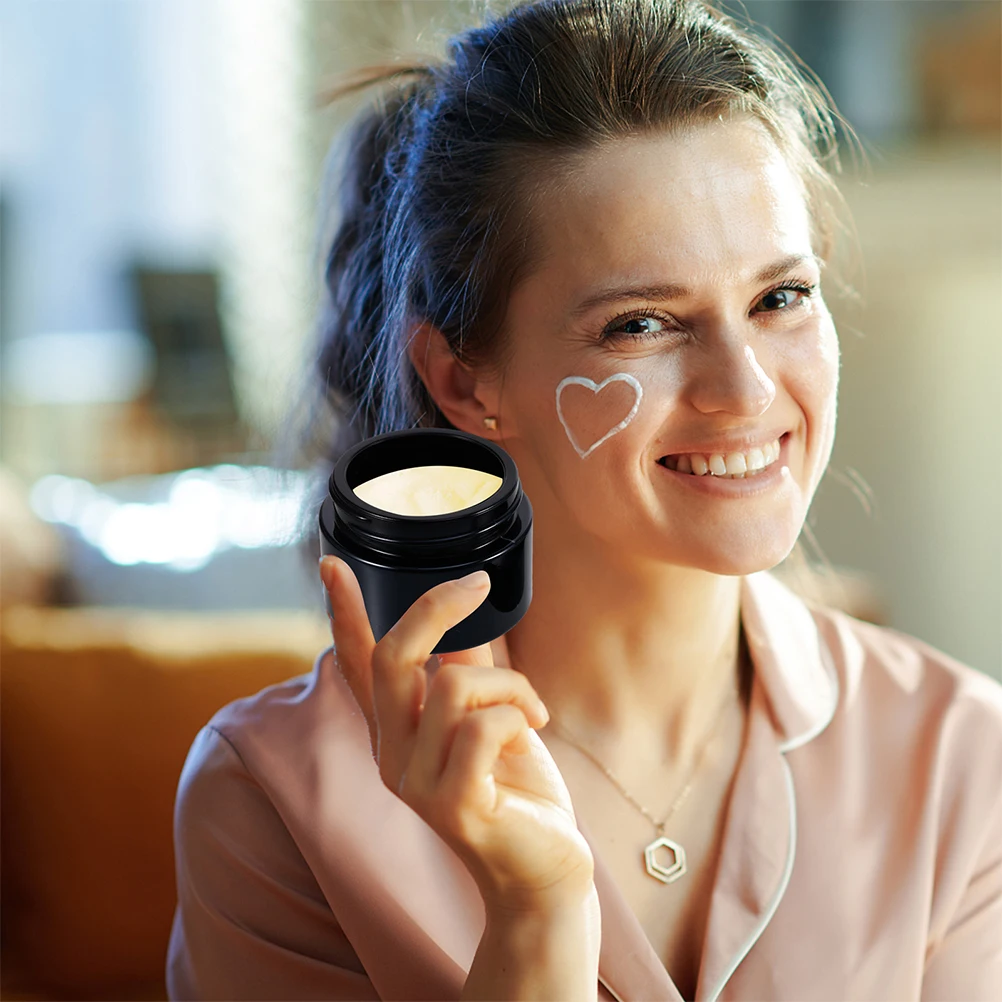 

10Pcs Face Cream Container Leakproof Refillable Travel Storage Bottle for Lotion Cream Cosmetics Holder Travel Storage Bottle